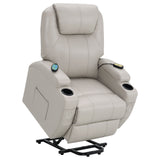 Sanger Champagne Power Lift Recliner - Ornate Home