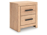 Sanginlane Tan Nightstand (Online Special Price) - Ornate Home