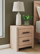 Sanginlane Tan Nightstand - Ornate Home