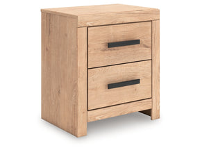 Sanginlane Tan Nightstand - Ornate Home