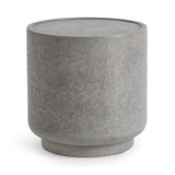 Sania Athena Gray Outdoor Accent Table - Ornate Home