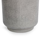 Sania Athena Gray Outdoor Accent Table - Ornate Home