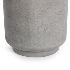 Sania Athena Gray Outdoor Accent Table - Ornate Home