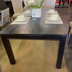 Sania III Black Rectangular Dining Table - Ornate Home
