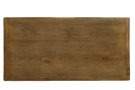 Sania Rustic Oak 5 Pc. Counter Height Dining Room Set - Ornate Home