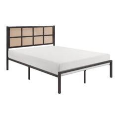 Sanibel Dark Bronze Eastern King Platform Bed - Ornate Home