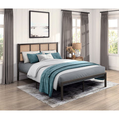 Sanibel Dark Bronze Eastern King Platform Bed - Ornate Home