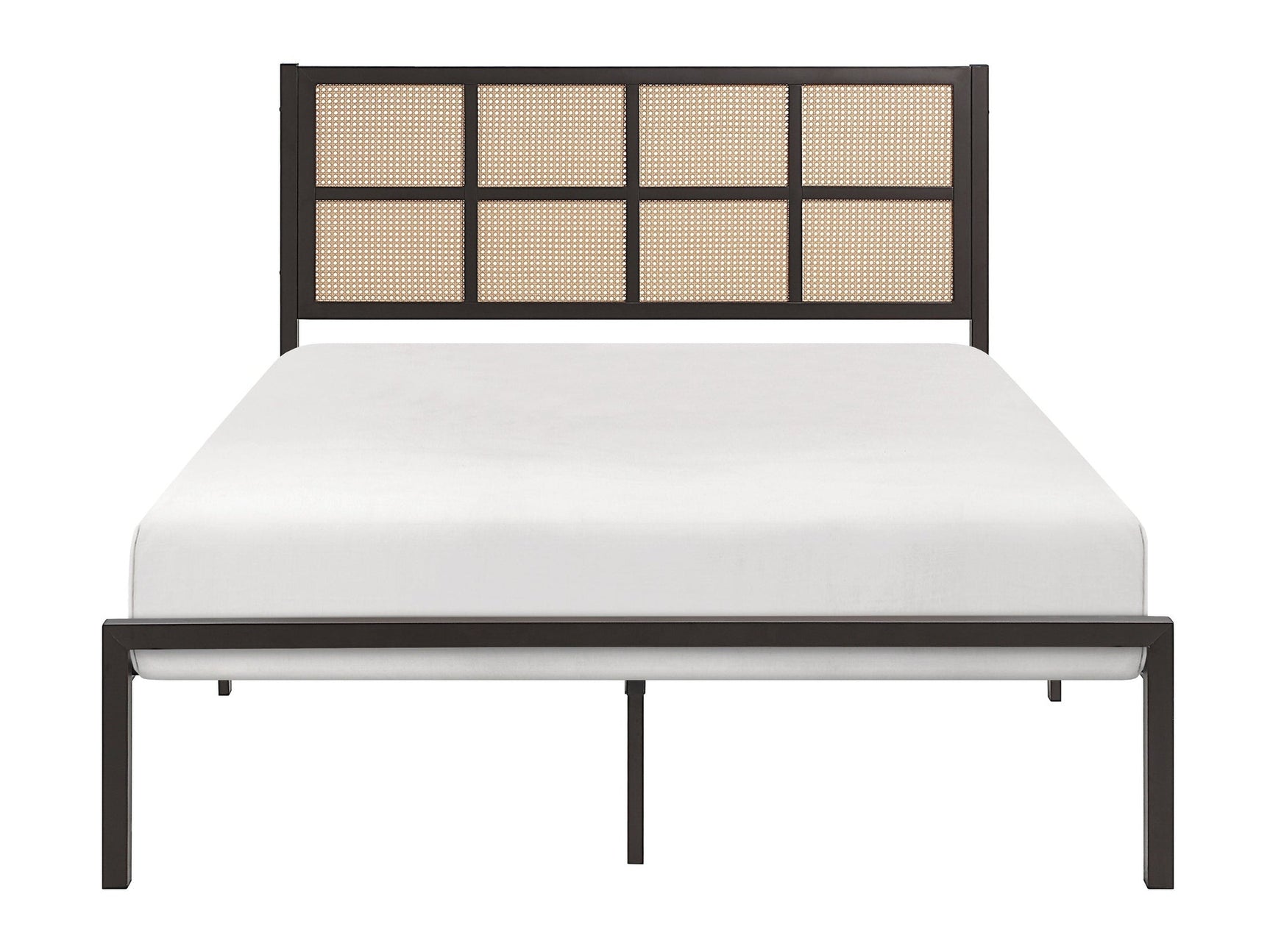 Sanibel Dark Bronze Full Platform Bed - Ornate Home