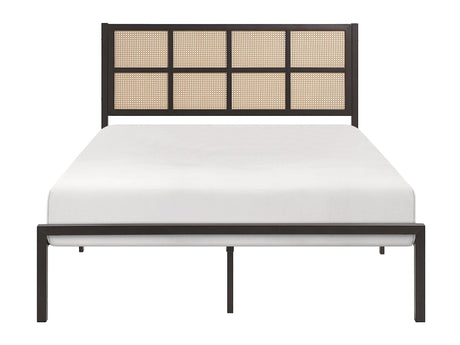 Sanibel Dark Bronze Full Platform Bed - Ornate Home