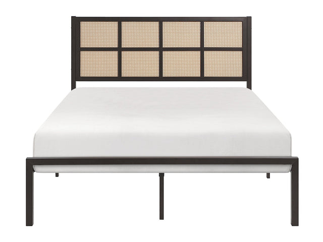 Sanibel Dark Bronze Full Platform Bed - Ornate Home