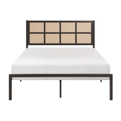 Sanibel Dark Bronze Queen Platform Bed - Ornate Home
