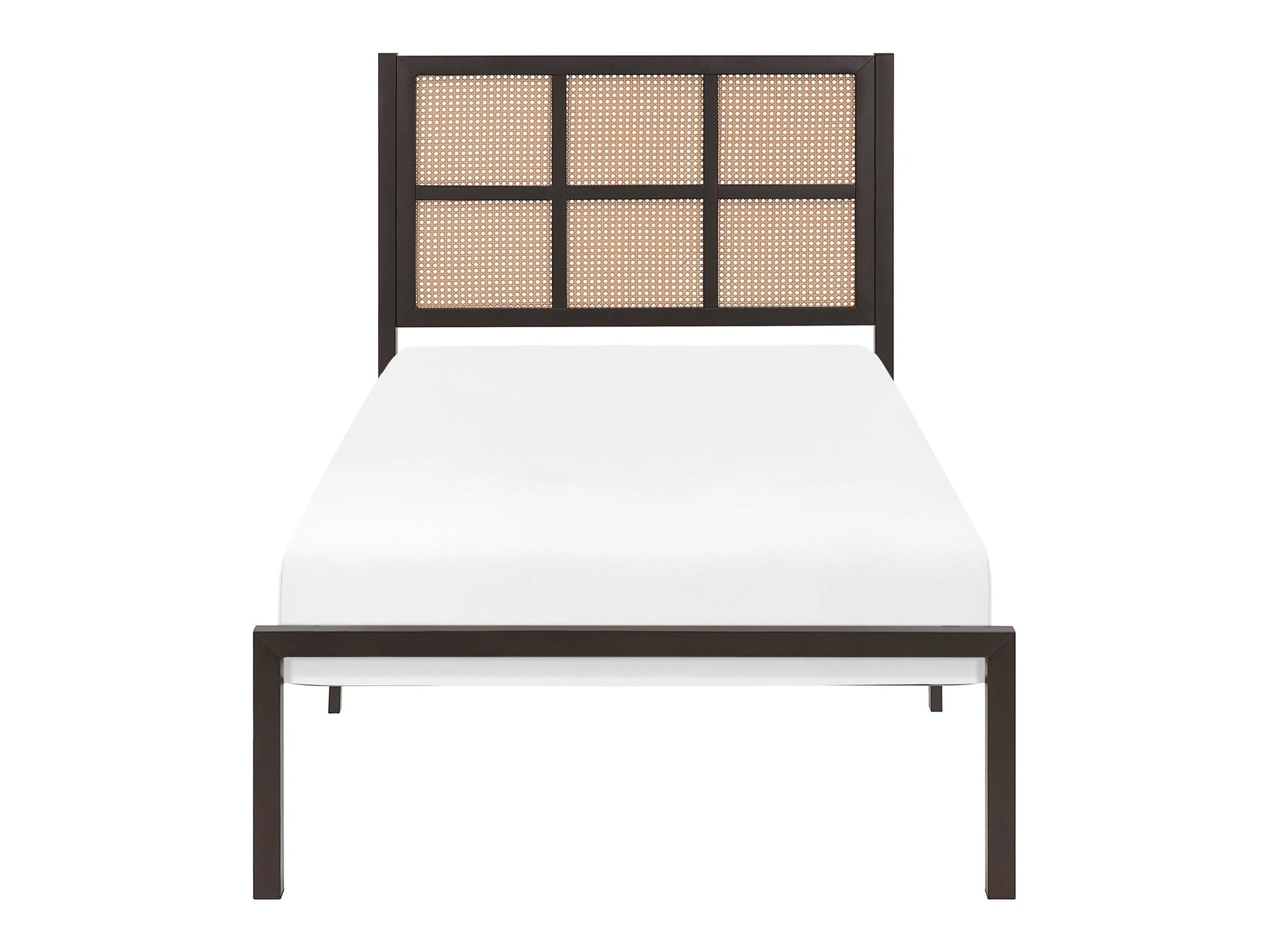 Sanibel Dark Bronze Twin Platform Bed - Ornate Home