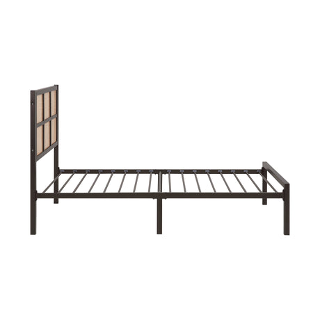 Sanibel Dark Bronze Twin Platform Bed - Ornate Home