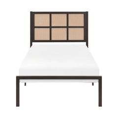 Sanibel Dark Bronze Twin Platform Bed - Ornate Home
