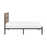 Sanibel Dark Bronze Twin Platform Bed - Ornate Home