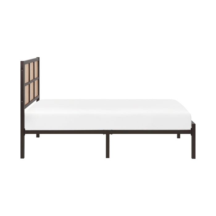 Sanibel Dark Bronze Twin Platform Bed - Ornate Home