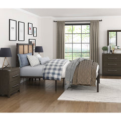 Sanibel Dark Bronze Twin Platform Bed - Ornate Home