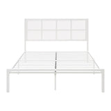 Sanibel White Eastern King Platform Bed - Ornate Home