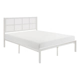 Sanibel White Queen Platform Bed - Ornate Home