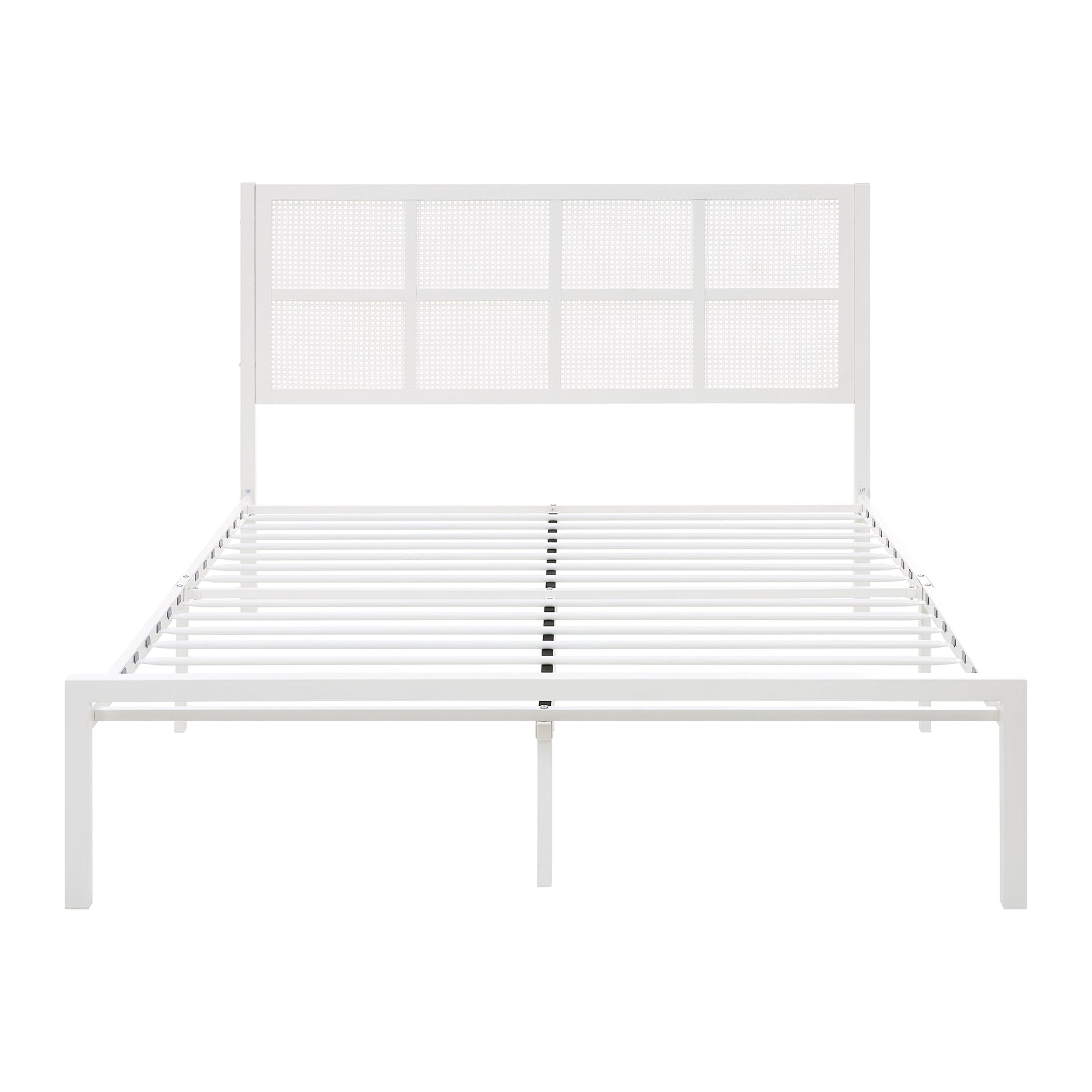 Sanibel White Queen Platform Bed - Ornate Home