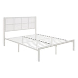 Sanibel White Queen Platform Bed - Ornate Home