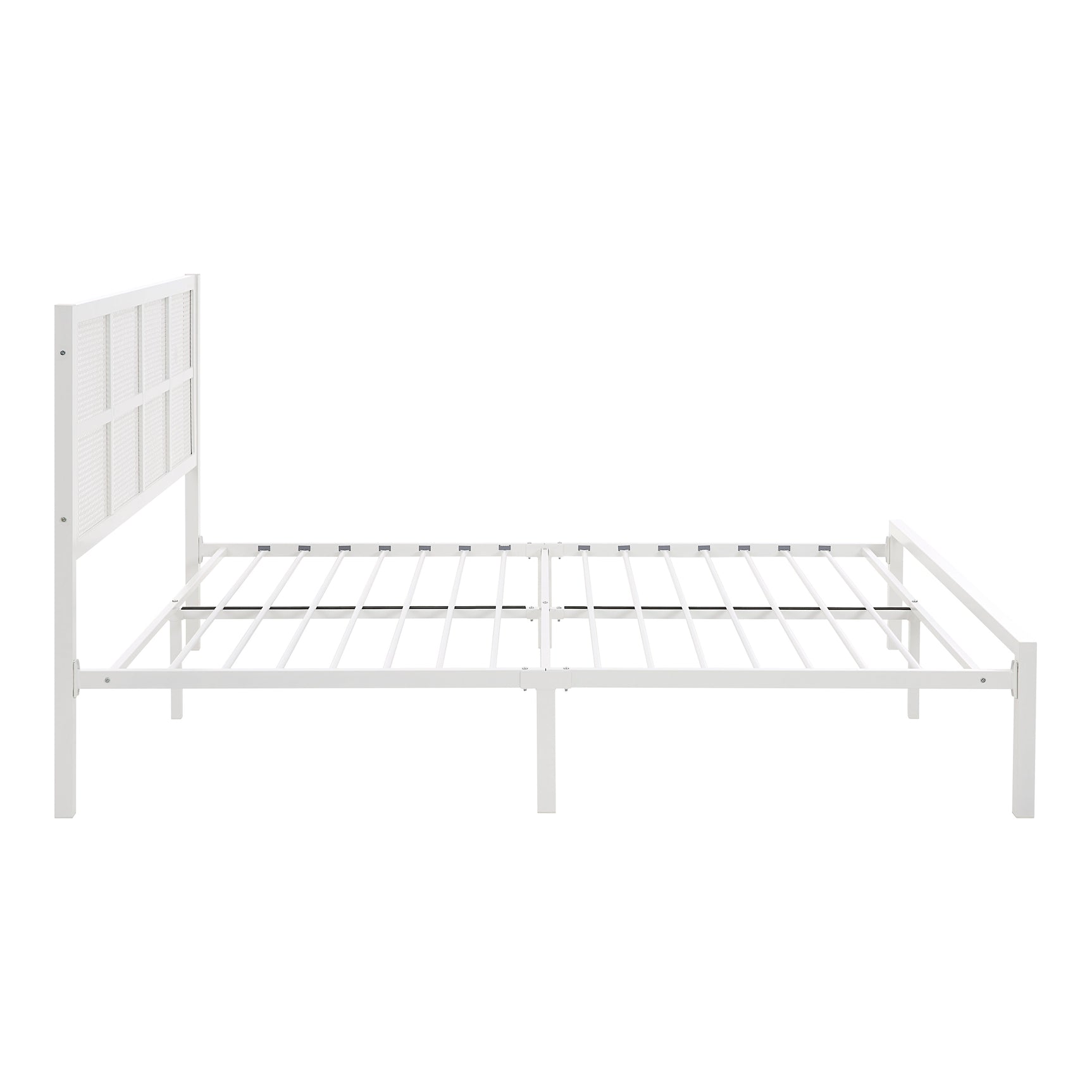 Sanibel White Queen Platform Bed - Ornate Home