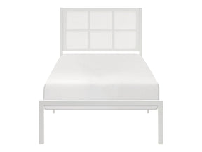 Sanibel White Twin Platform Bed - Ornate Home