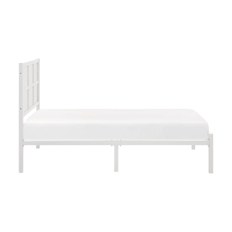 Sanibel White Twin Platform Bed - Ornate Home