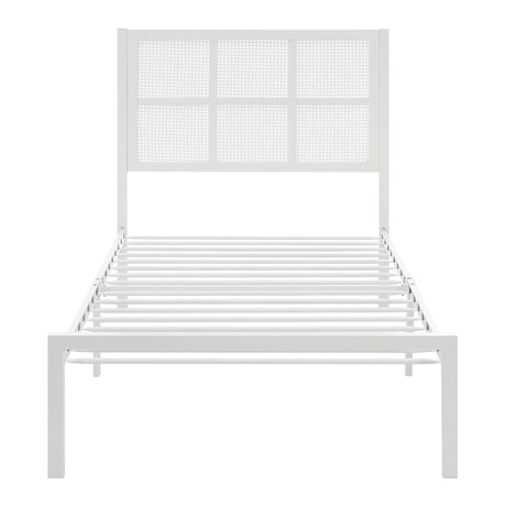 Sanibel White Twin Platform Bed - Ornate Home