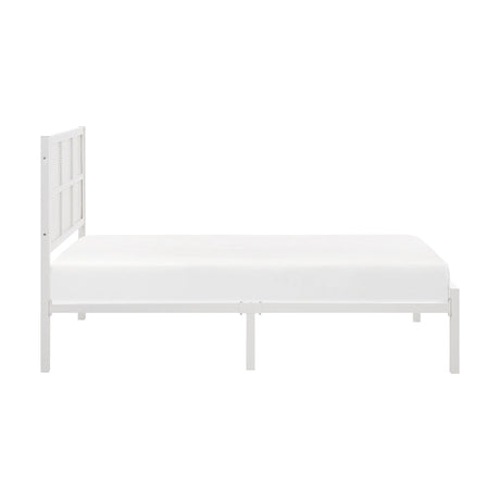 Sanibel White Twin Platform Bed - Ornate Home