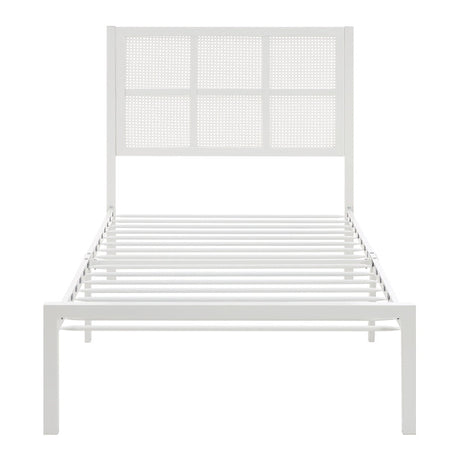 Sanibel White Twin Platform Bed - Ornate Home