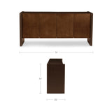 Sanna Aged Brass Sideboard - Ornate Home