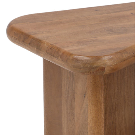 Sansa Brown Coffee Table (Set of 2) - Ornate Home