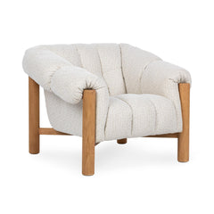 Sansa Cream Accent Chair - Ornate Home