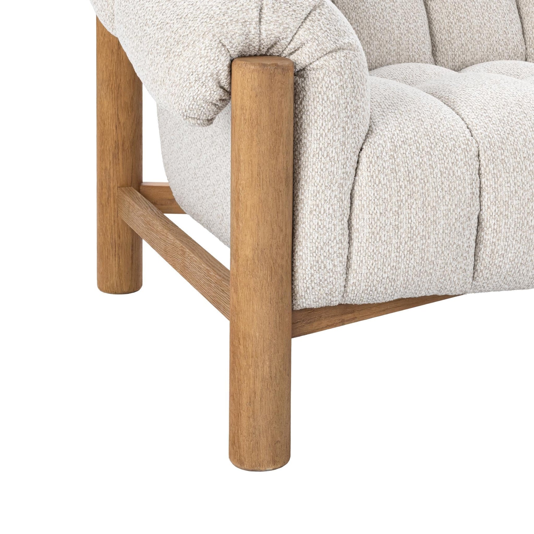 Sansa Cream Sofa - Ornate Home