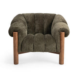 Sansa Olive Green Accent Chair - Ornate Home
