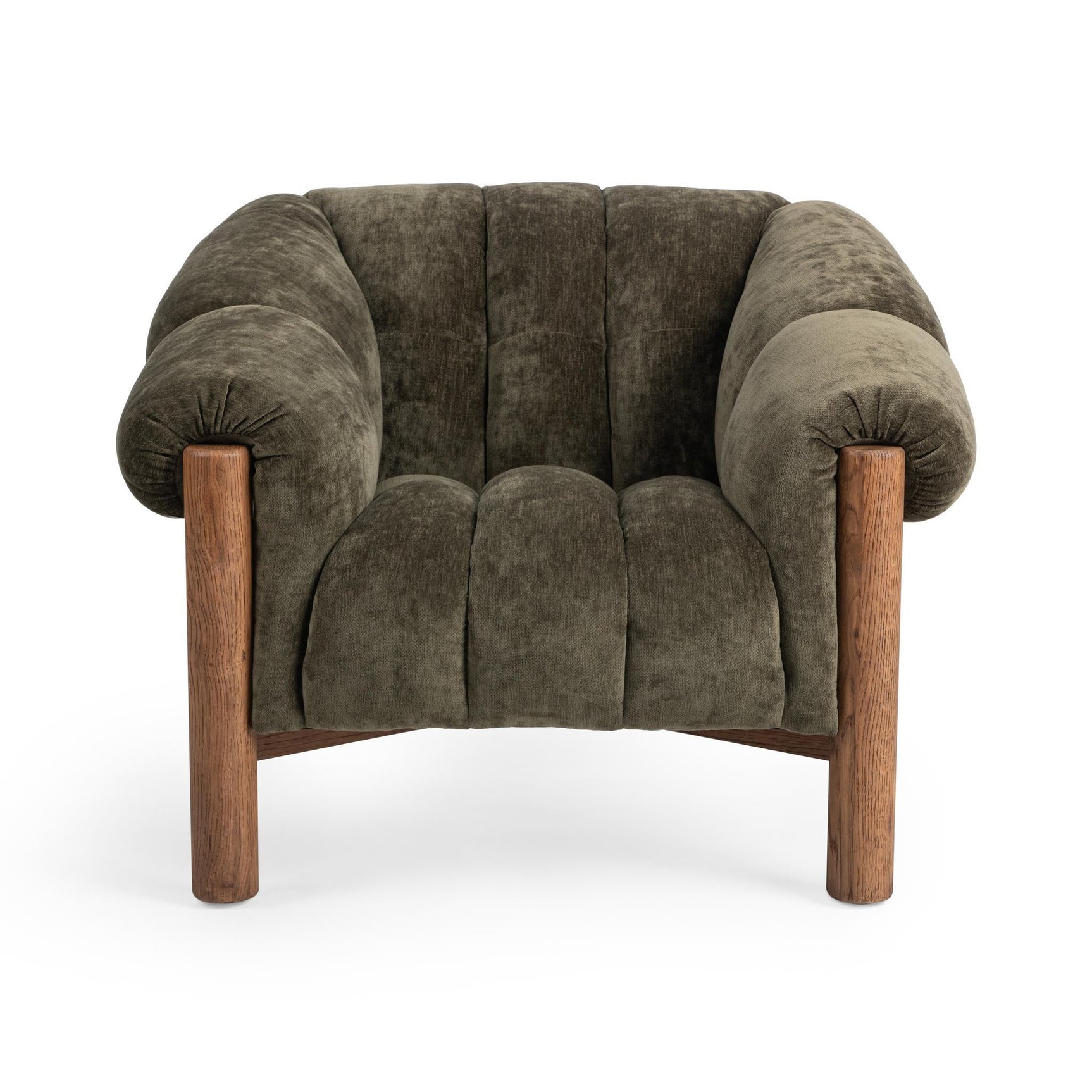 Sansa Olive Green Accent Chair - Ornate Home