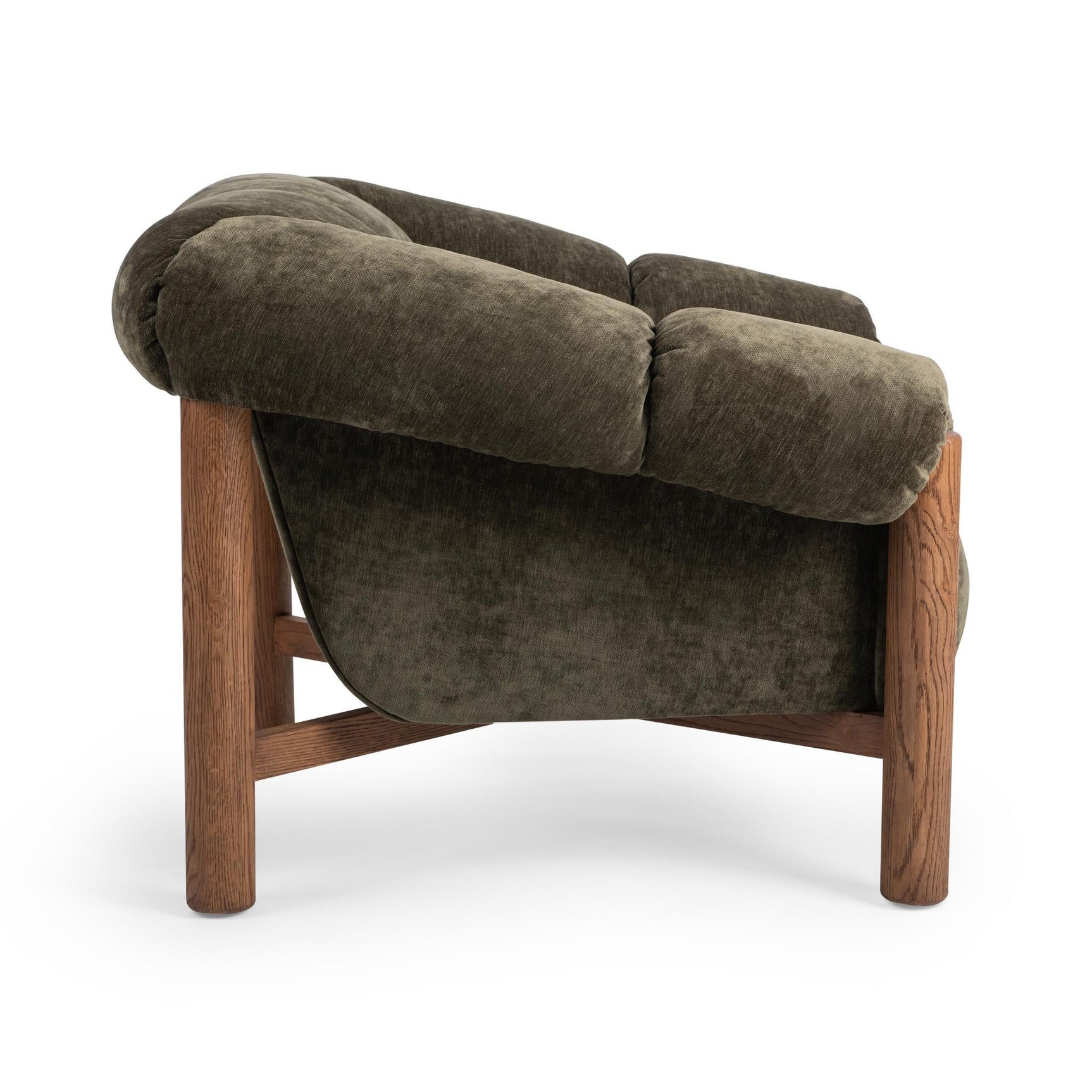 Sansa Olive Green Accent Chair - Ornate Home