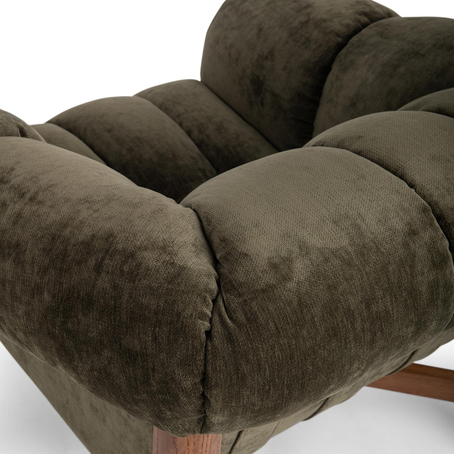 Sansa Olive Green Accent Chair - Ornate Home