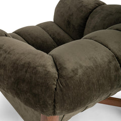 Sansa Olive Green Accent Chair - Ornate Home