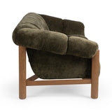 Sansa Olive Green Sofa - Ornate Home