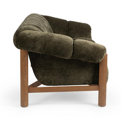 Sansa Olive Green Sofa - Ornate Home