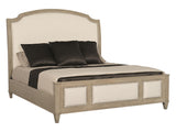 Santa Barbara Sandstone//Beige Panel King Bed - Ornate Home