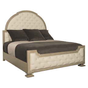 Santa Barbara Sandstone King Panel Bed - Ornate Home