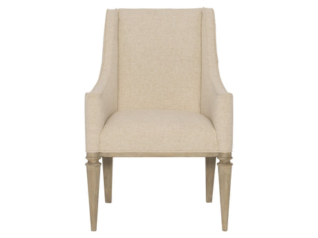 Santa Barbara Sandstone/Light Grey Arm Chair - Ornate Home