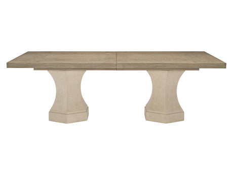 Santa Barbara Sandstone/Textured Cameo Rectangular Dining Table - Ornate Home