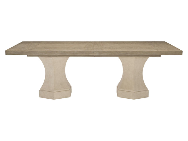 Santa Barbara Sandstone/Textured Cameo Rectangular Dining Table - Ornate Home