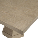 Santa Barbara Sandstone/Textured Cameo Rectangular Dining Table - Ornate Home