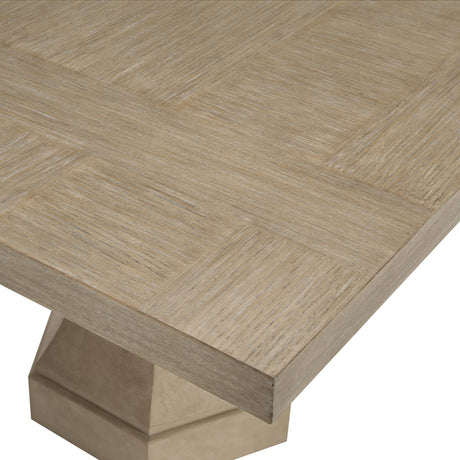 Santa Barbara Sandstone/Textured Cameo Rectangular Dining Table - Ornate Home