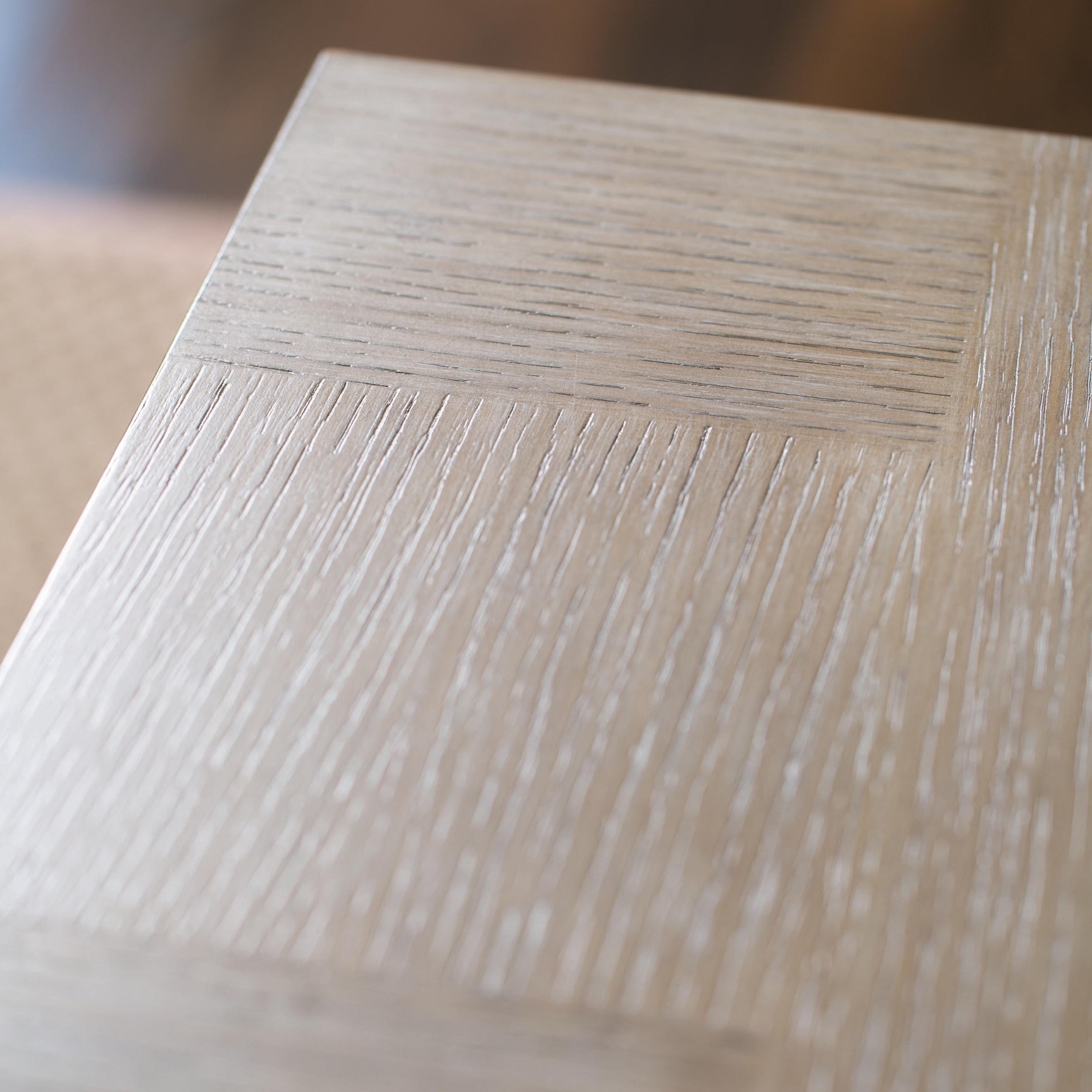 Santa Barbara Sandstone/Textured Cameo Rectangular Dining Table - Ornate Home